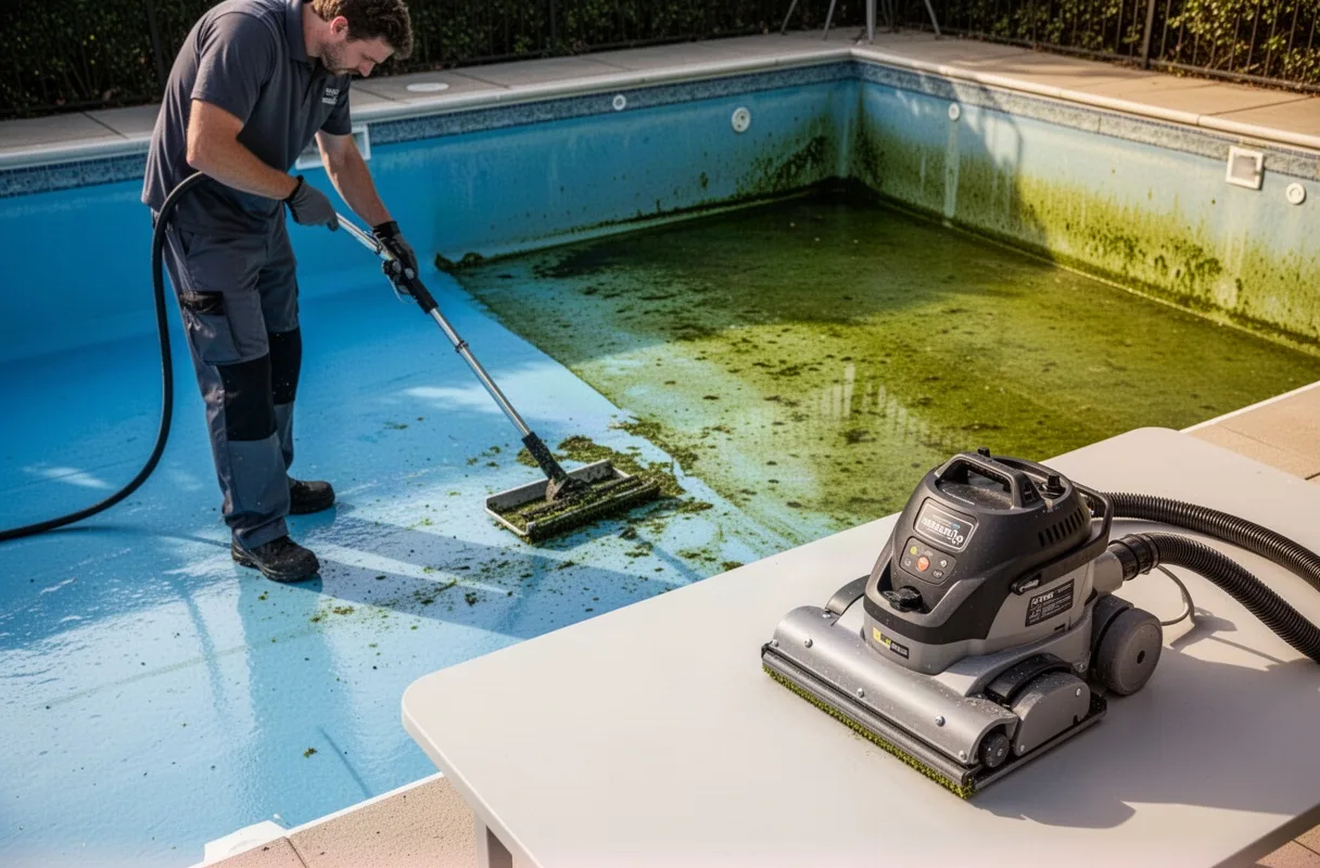 Green Pool Recovery and Deep Clean