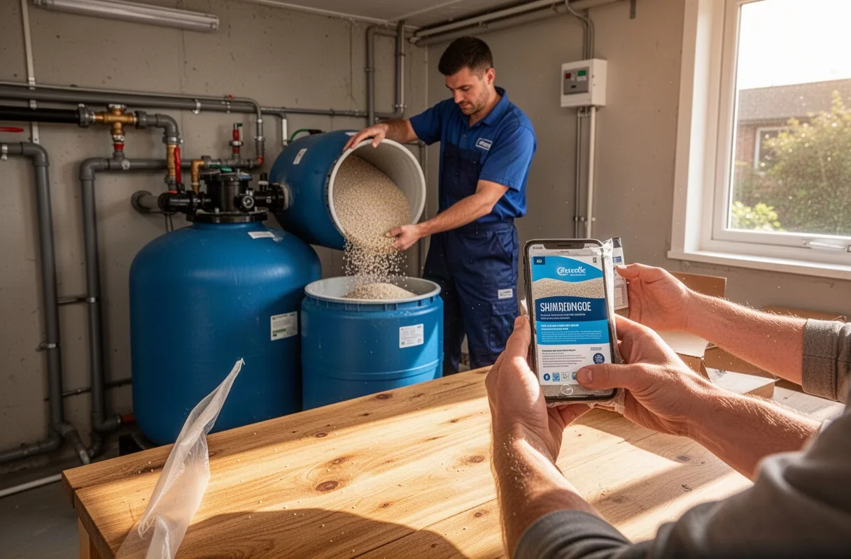 Sand and Glass Filter Media Replacement